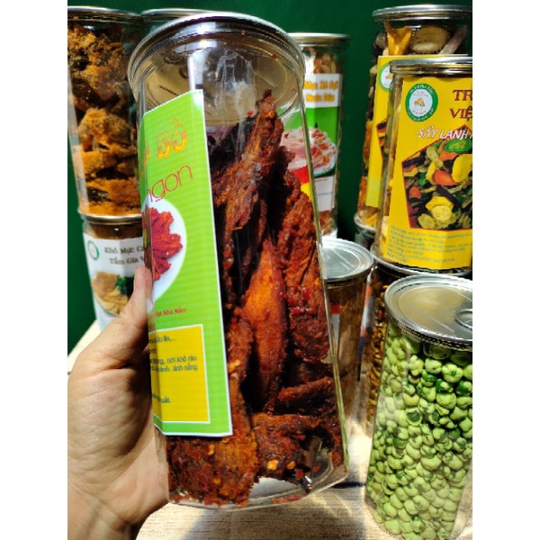 KHÔ BÒ MIẾNG MỀM ĐẬM VỊ 300gr. ĂN VẶT NHÀ NẤM. | BigBuy360 - bigbuy360.vn