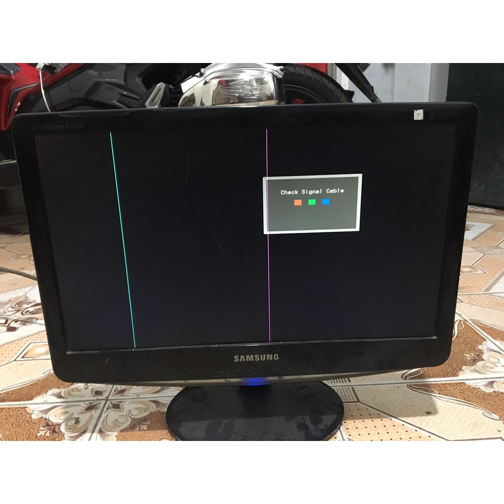 Lcd samsung B1930N Wide bị sọc 1-2 kẻ thanh lí cho ae dùng kỹ thuật hoặc lắp  làm màn hiển thị camera | BigBuy360 - bigbuy360.vn