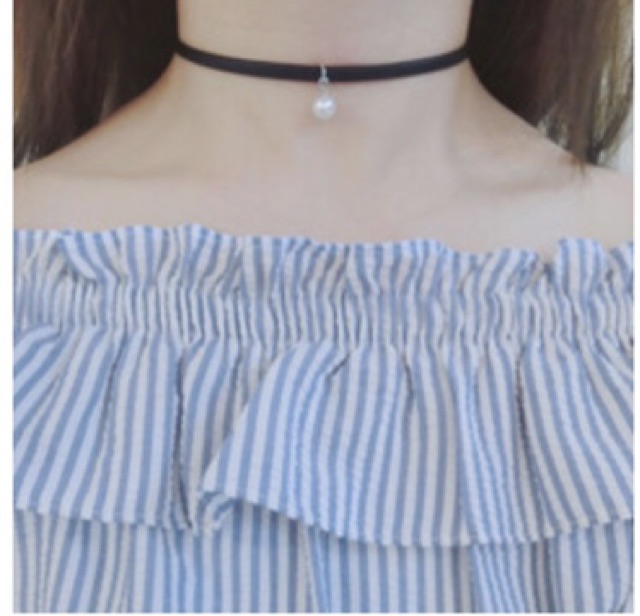 Bộ 9 vòng cổ Choker như hình