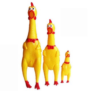 Gà đồ chơi bóp kêu cho thú cưng