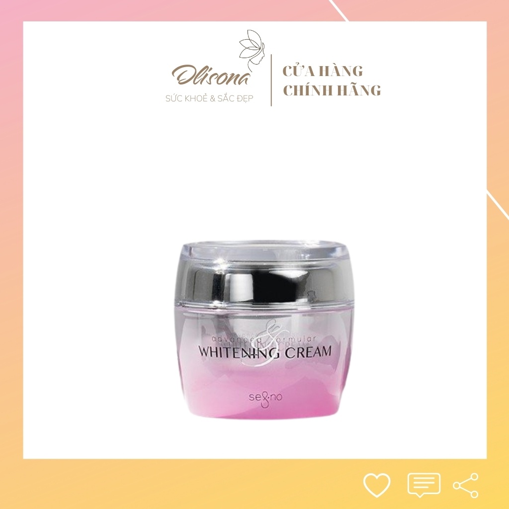 Kem Dưỡng Trắng và Tái Tạo Da Từ Sâu Bên Trong Segno Advanced Formular Whitening Cream 50ml