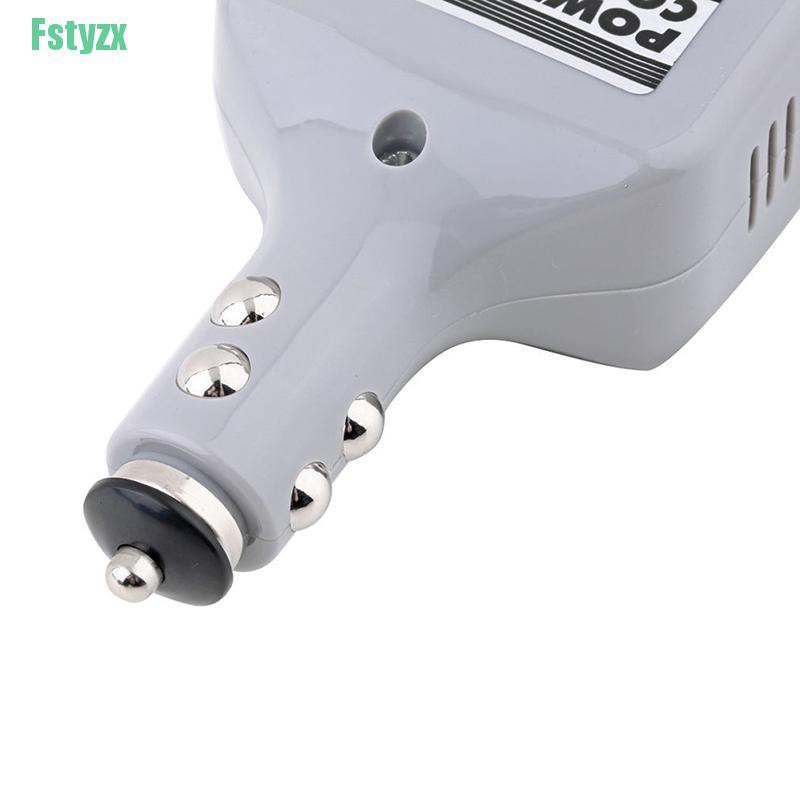 fstyzx Car Mobile Converter Inverter Adapter DC 12V/24V to AC 220V Charger Power+USB