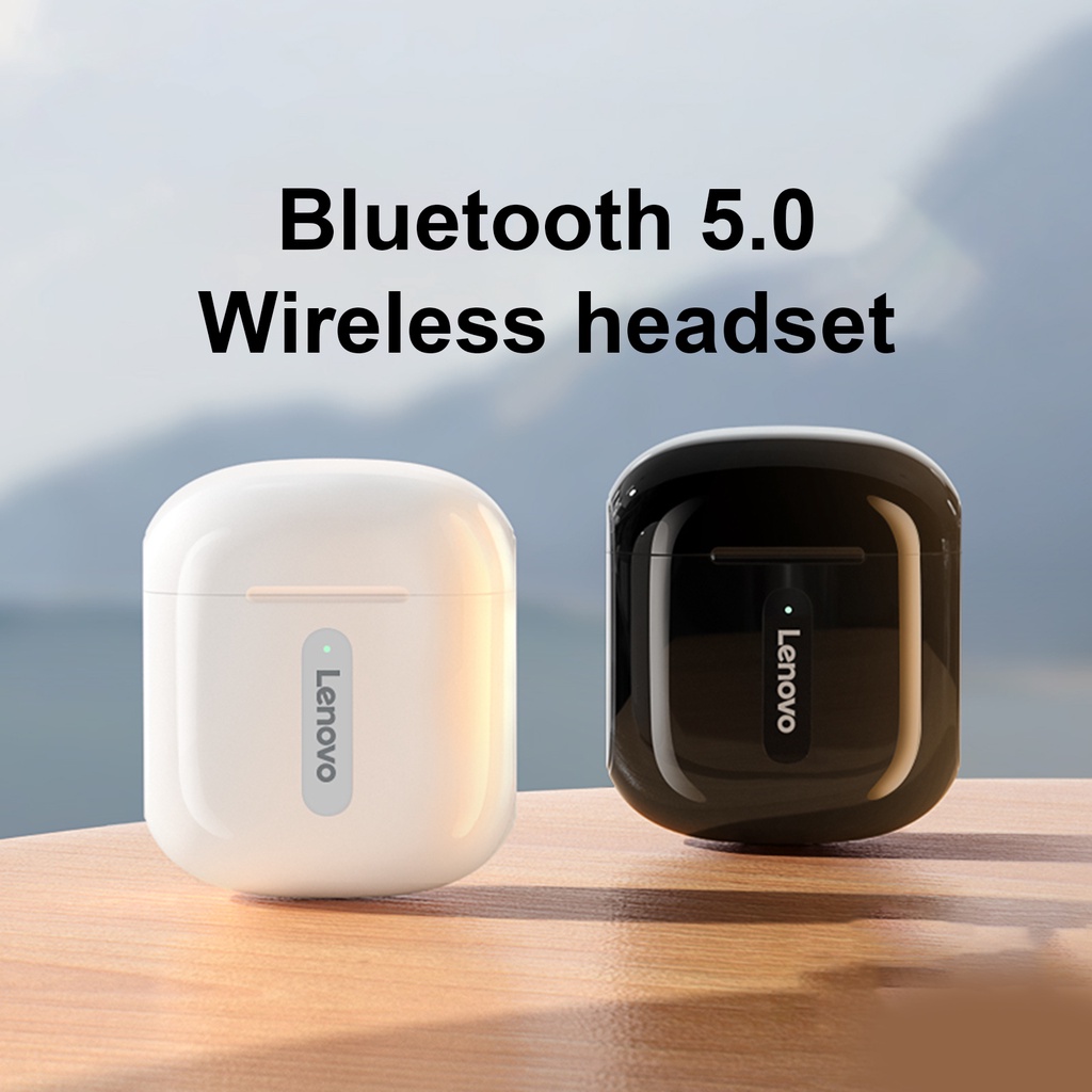 Set 2 Tai Nghe Nhét Tai Lenovo Xt83 Không Dây Tws Bluetooth 5.0 Âm Thanh Stereo Điều Khiển Cảm Ứng