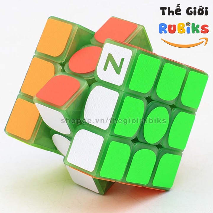 Rubik Dạ Quang 3x3 Zcube - Rubic Phát Sáng Trong Bóng Tối 3x3x3