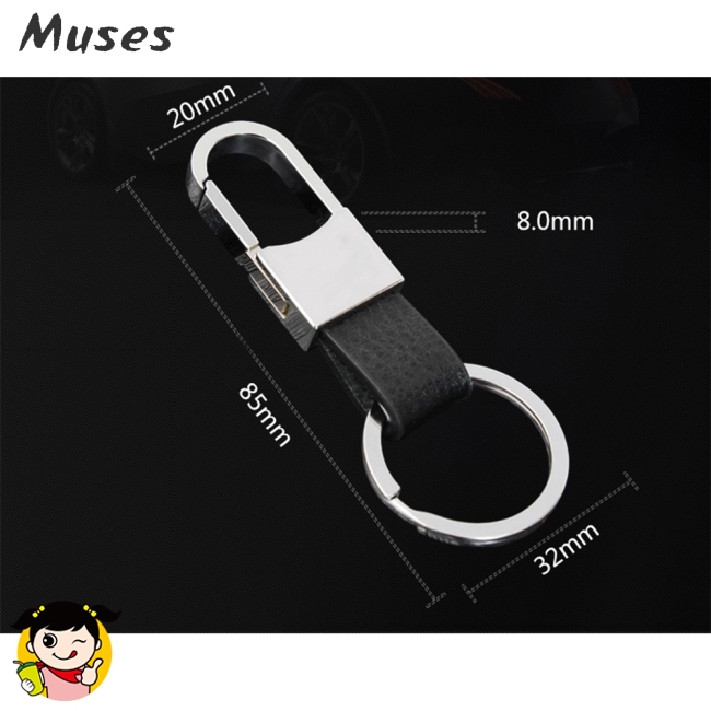 Muse07 Móc khóa da thời trang cho nam