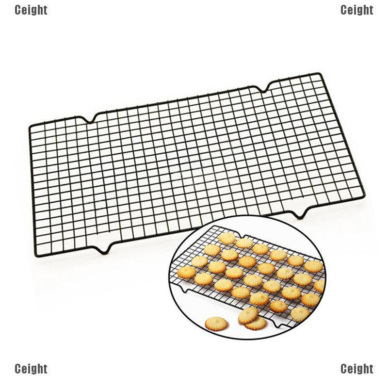 Khay lưới nướng bánh cookie bằng thép chuyên dụng kích thước 25*40*1.5cm