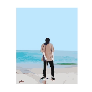 Tranh sơn dầu DIY EXO - Park Chanyeol