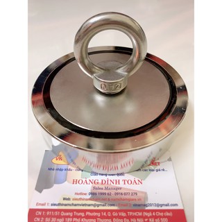 Nam châm cứu hộ 116MM X 30MM hút tối đa 800kg