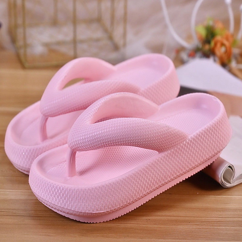 có hàng sẵnDép Xỏ Ngón Đế Dày Mềm Mại Chống Trượt Thời Trang Mùa Hè Cho Nữ Tth179