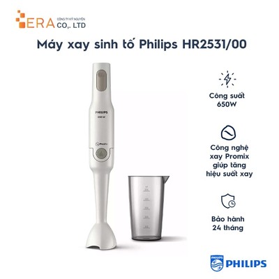 Máy xay cầm tay Philips HR2531 650W -hàng chính hãng