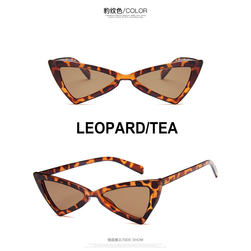 Kính Mát Nam Nữ Gọng Tam Giác Phong Cách Hip Hop | BigBuy360 - bigbuy360.vn