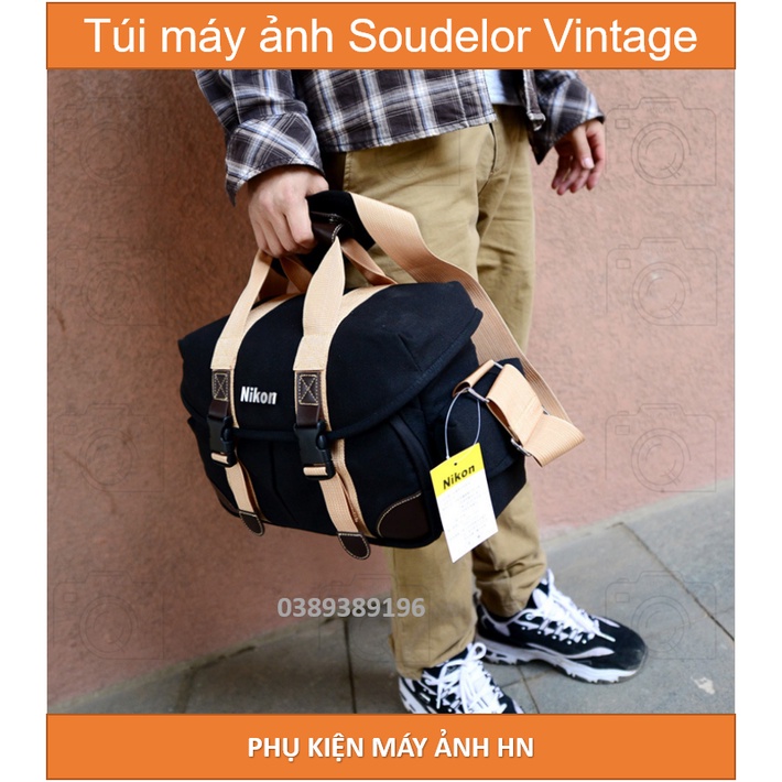 Túi máy ảnh Soudelor Vintage