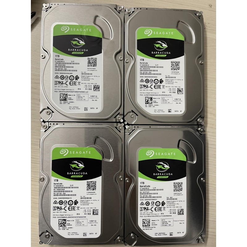 Ổ cứng HDD Seagate 1TB 3.5 inch 7200RPM, SATA3 6GB/s, 64MB Cache Hàng bóc máy