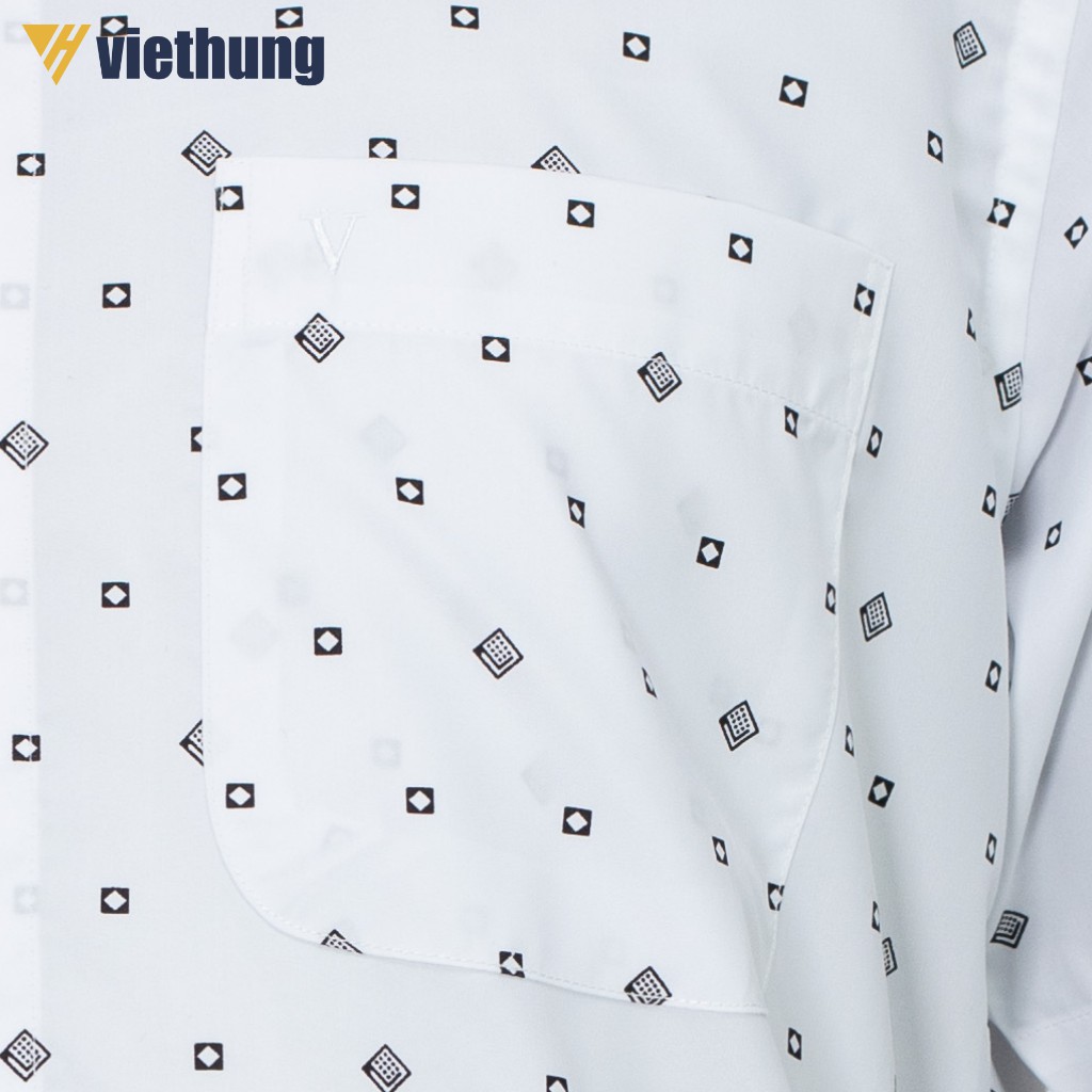 Áo Sơ Mi Nam Ngắn Tay Form Rộng Vải Kate Không Nhăn Thoáng Mát Sơ Mi Dáng Suông VIỆT HƯNG Họa Tiết | BigBuy360 - bigbuy360.vn