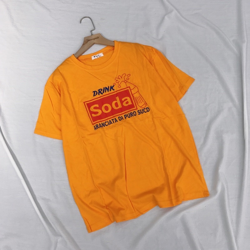 Áo Thun Soda Form To Rộng Hàng Quảng Châu HB72 Thun Khô Mỏng Mát