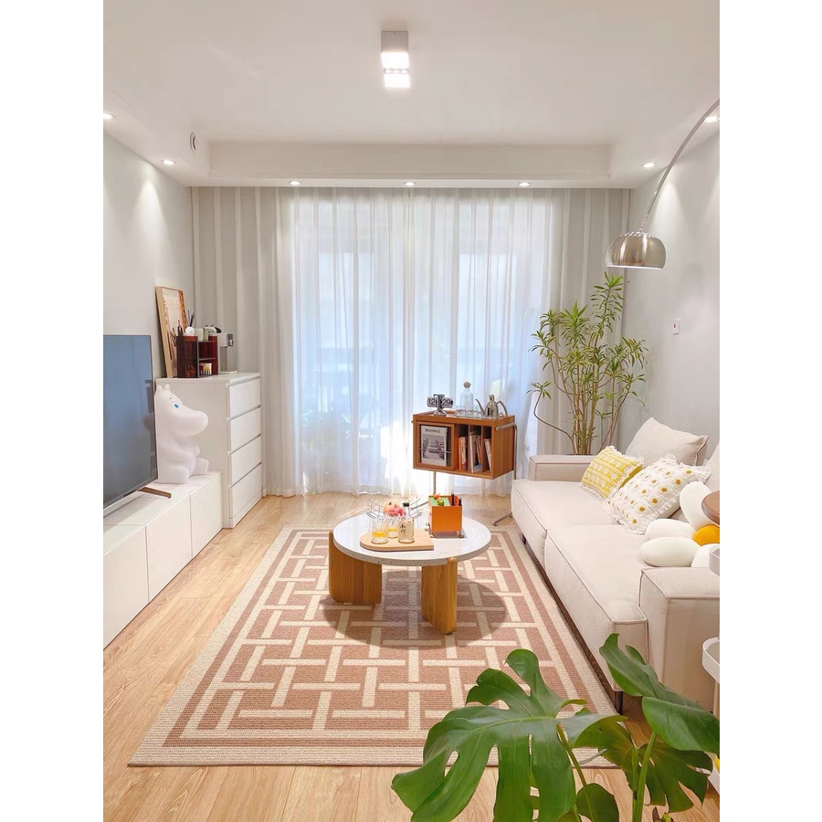 Thảm lông cừu PANAMA cao cấp trải sàn phòng khách, thảm phòng ngủ, size 1m6x2m3 hàng nhập khẩu