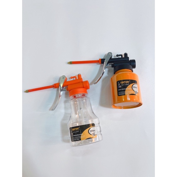 Bình bơm nhớt chi tiết cầm tay, bình châm dầu nhớt cao cấp 200cc - 350cc