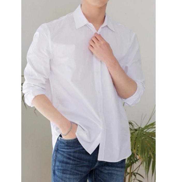 [BAO ĐỔI TRẢ HÀNG] Áo sơ mi nam trắng chuẩn soái ca