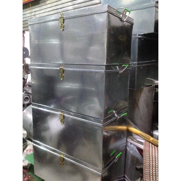 Thùng tôn kt D60cm x R40cm x C40cm đựng giấy tờ, chứng từ.