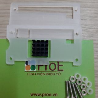 Vỏ Mica kèm tản nhiệt cho Raspberry Pi Zero/ Zero W