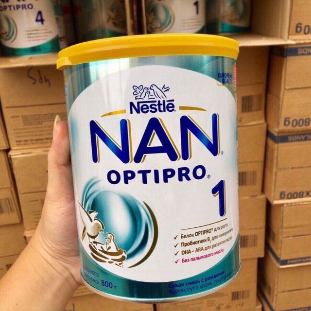 SỮA NESTLE NAN Optipro SỐ 1 (0-6 THÁNG) 800G
