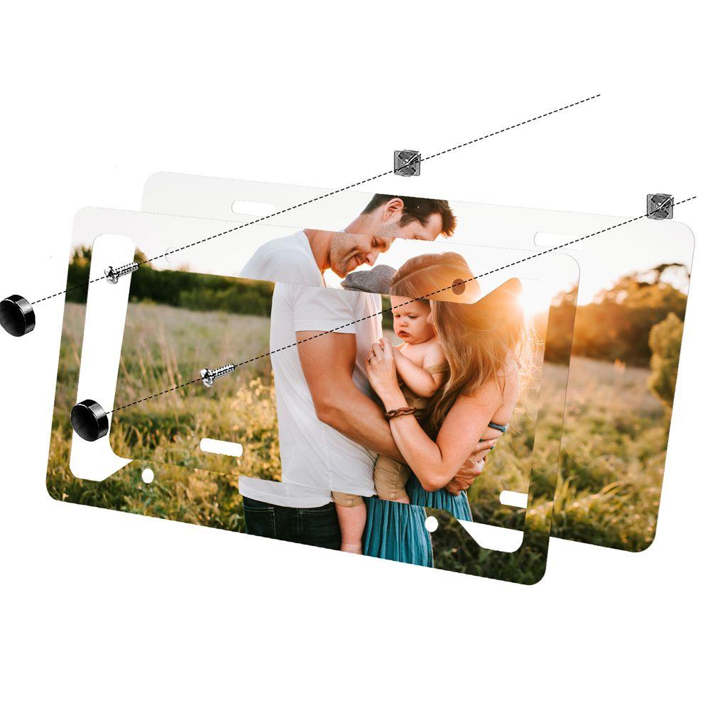 Khung Biển Số Xe DIY Họa Tiết WONDER Subling Cá Tính