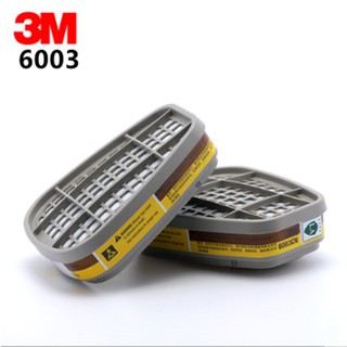CHÍNH HÃNG -  CÓ TEM. Cặp phin lọc 3M 6003 ( Kết hợp với mặt nạ 3M 6200, 3M 6800, 3M 7501.)