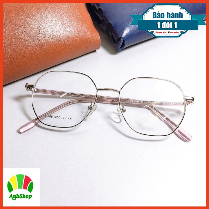 [Gía siêu rẻ] Gọng kính vuông 546 nhận cắt cận viễn loạn