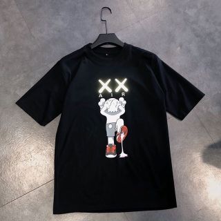 Áo thun over KAWS singum phản quang