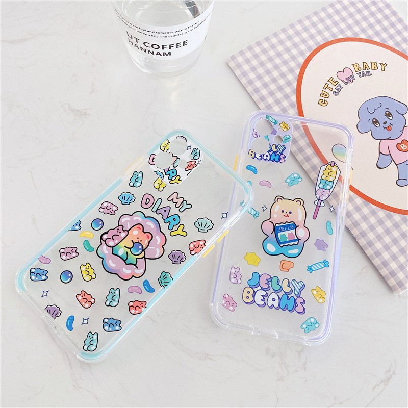 Ốp lưng iphone Chip Chip viền màu chống trượt 5/5s/6/6plus/6s/6splus/7/7plus/8/8plus/x/xr/xs/11/12/pro/max/plus/promax | BigBuy360 - bigbuy360.vn