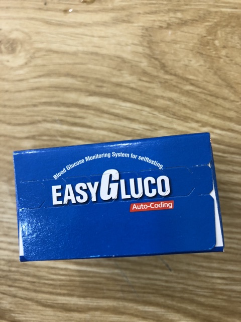 Que thử đường huyết EASY GLUCO( 25-50 que)