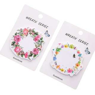 Giấy note hình vòng hoa T10S4.51-2019