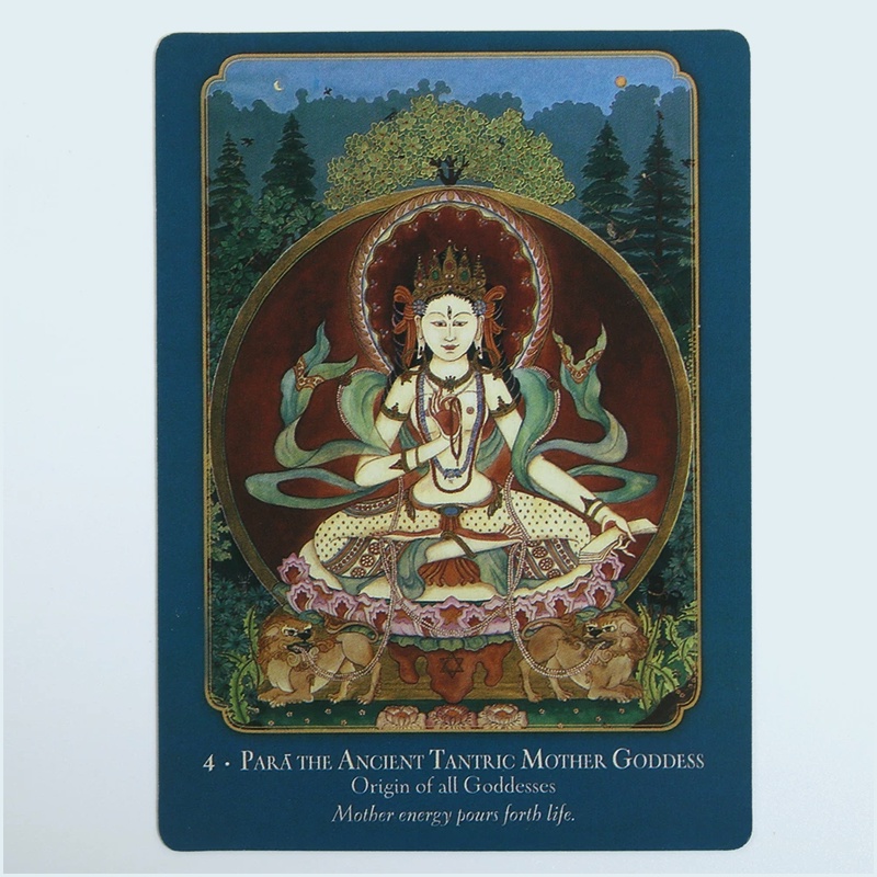 Buddha Wisdom, Shakti Power Oracle Thẻ Chơi Game Phật Giáo Vui Nhộn