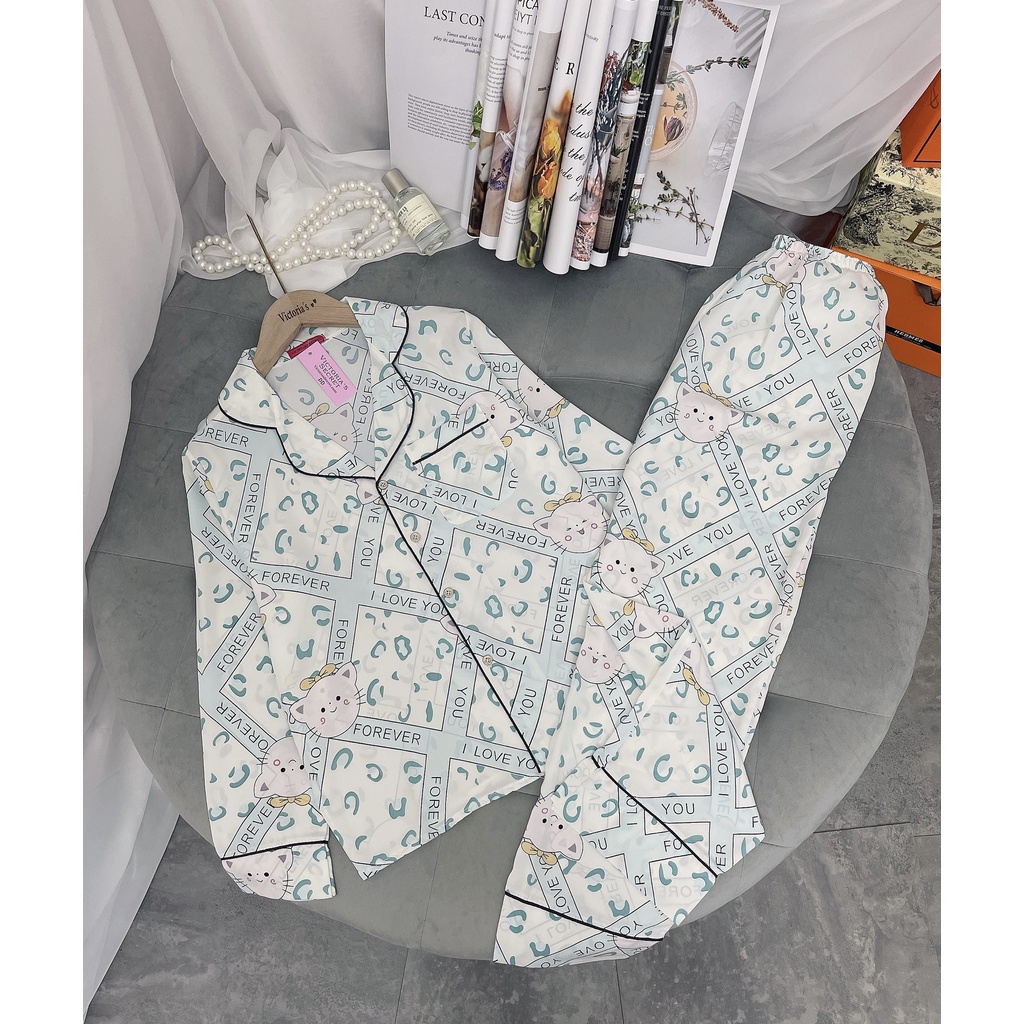 [Siêu Hot] [FreeShip] Bộ Tay Dài Cao Cấp☘️️Đồ Bộ Pijama☘️️ | BigBuy360 - bigbuy360.vn