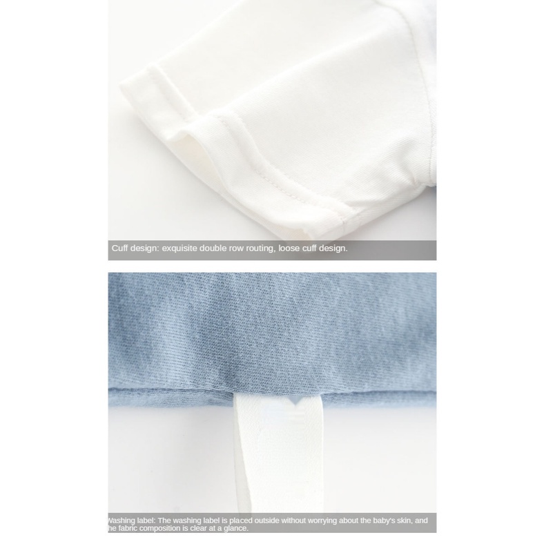 Áo Liền Quần Tam Giác Tay Ngắn Chất Liệu Cotton In Họa Tiết Hoạt Hình Cho Bé Gái 0-18 Tháng Tuổi