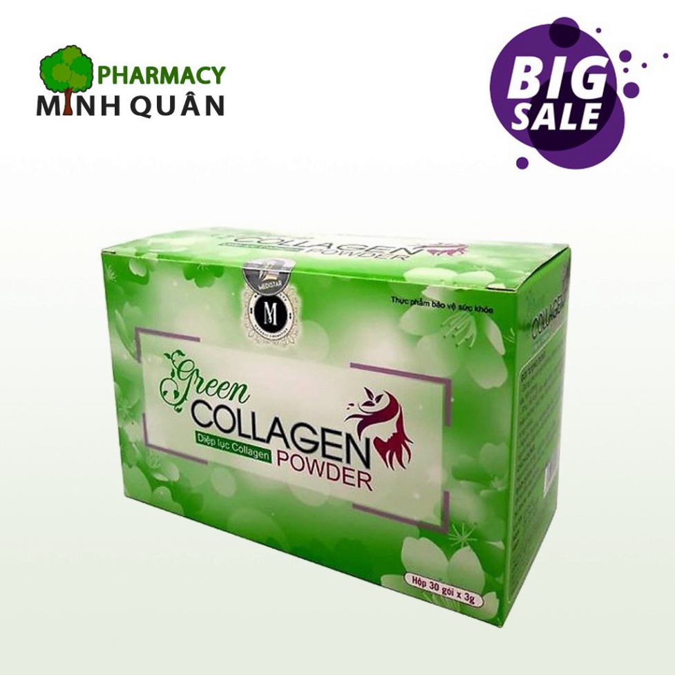 Diệp Lục Collagen Green Collagen Powder _MINH QUÂN2