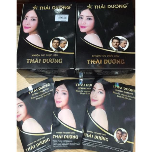 Nhuộm tóc dược liệu Thái dương