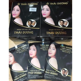 Nhuộm tóc dược liệu Thái dương