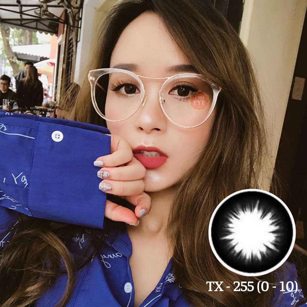 [Tặng Combo 115k] Kính Áp Tròng Tinteye Lens TX -  255