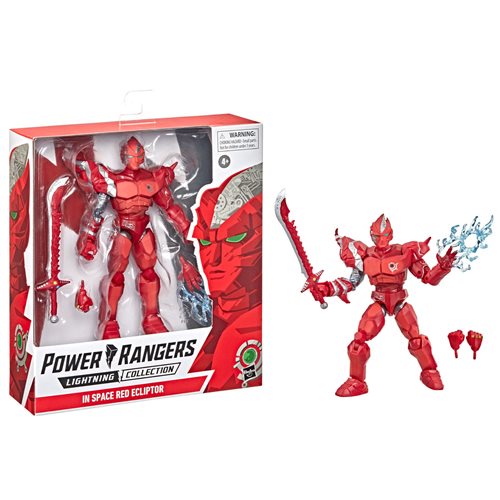 Mô hình nhân vật Hasbro⚡Power Rangers Lightning Collection⚡6-inches MMPR Red Ecliptor - Entertainment Earth Exclusive