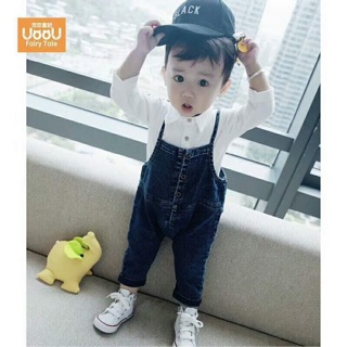 Sét 2 chi tiết sơ mi + yém cho bé