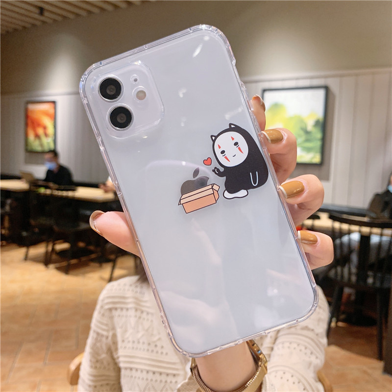 Ốp Điện Thoại In Hình Vô Diện Miyazaki Cho Iphone 12 I11 Pro Max Se2 Xr | BigBuy360 - bigbuy360.vn