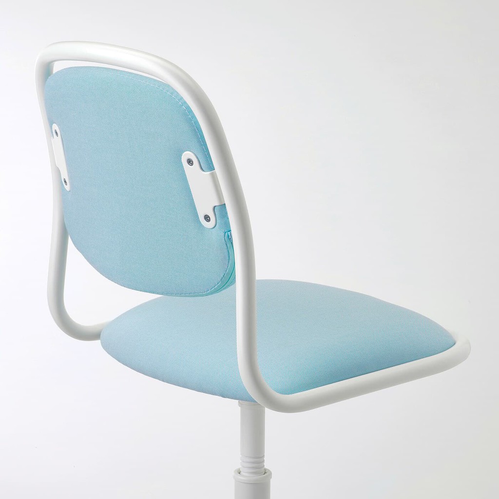 Ghế trẻ em ÖRFJÄLL IKEA - Children's desk chair, white, Vissle pink