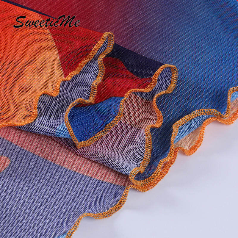 Đầm Hai Dây In Họa Tiết Trừu Tượng Gợi Cảm Dành Cho Nữ 2021 | BigBuy360 - bigbuy360.vn