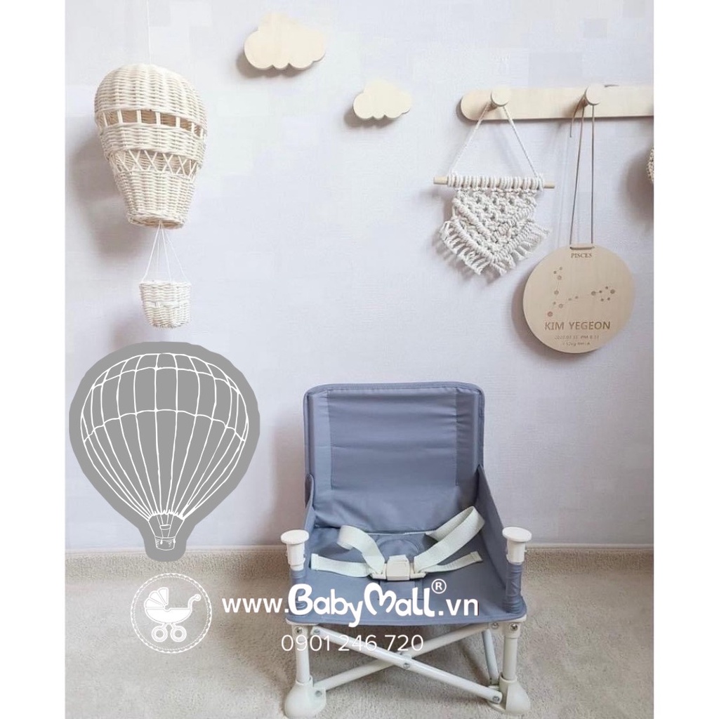 Ghế vải Hoo baby chair Hàn Quốc VER 2021