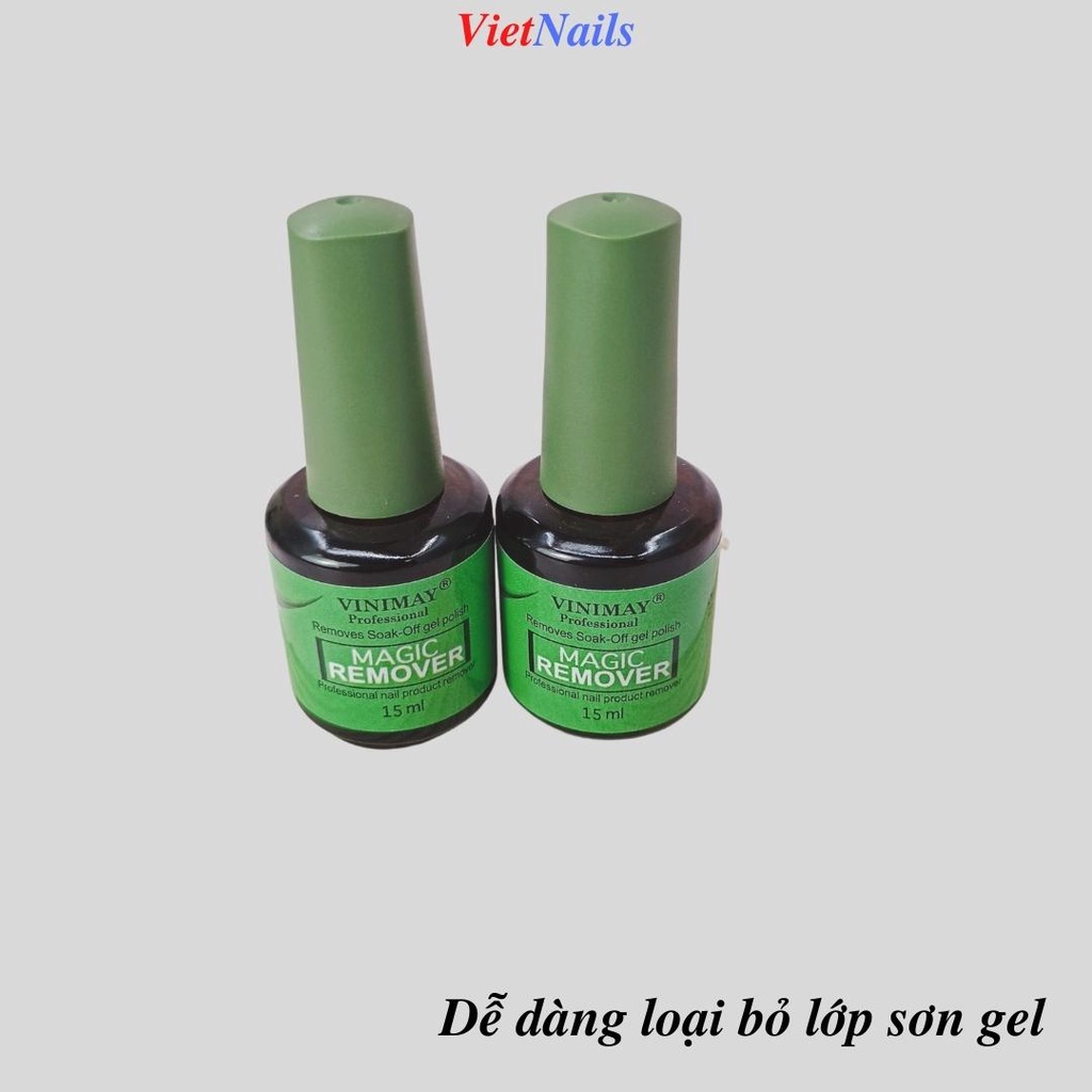 Phá Gel Vinimay Không Làm Nóng Móng
