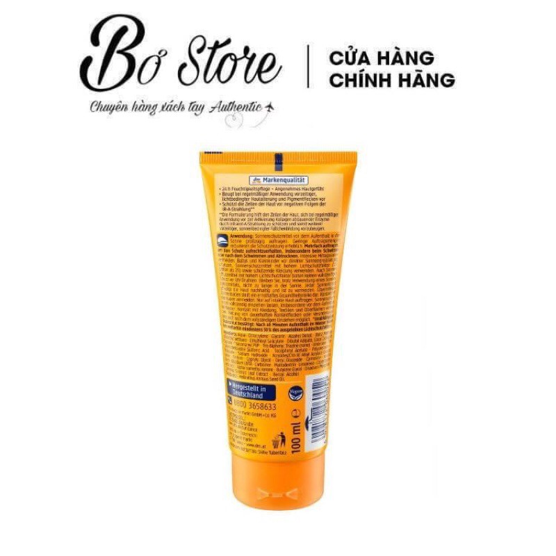 [NỘI ĐỊA ĐỨC] Kem chống nắng Sundance SPF50 cho mặt và cơ thể 100ml