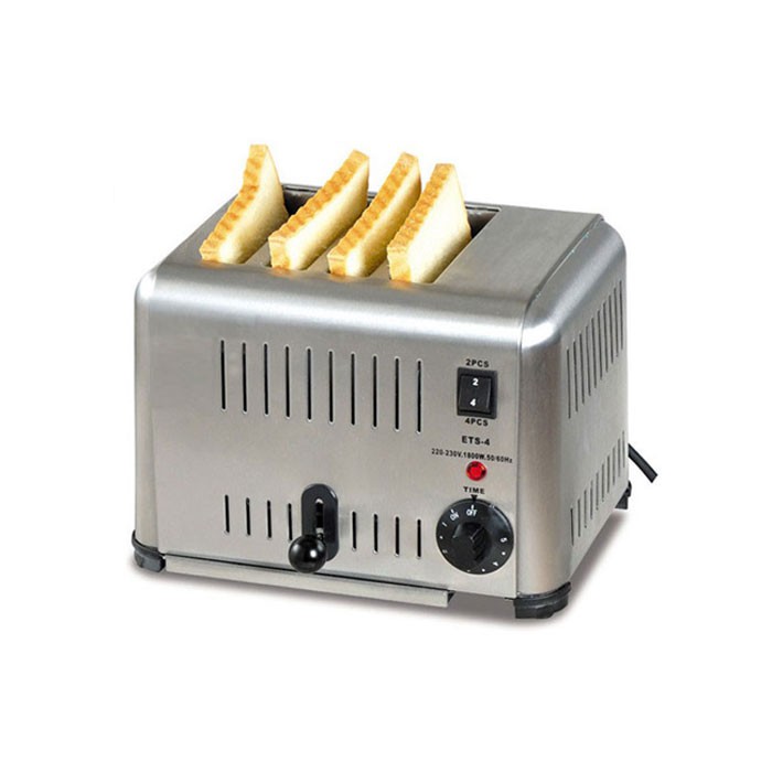 MÀY NƯỚNG BÁNH MÌ SANDWICH INOX 4 NGĂN