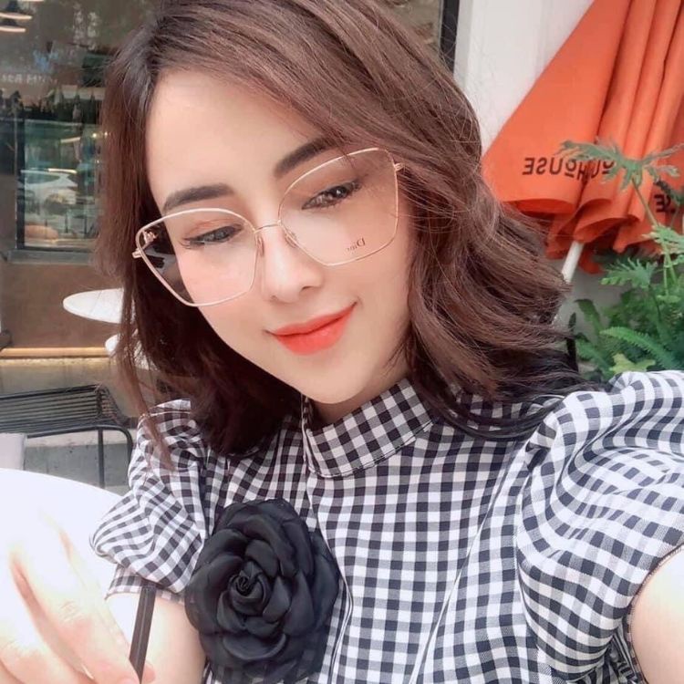 Kính Mắt Mèo Gọng Kim Loại, DI - OR, Sang trọng, Phiên bản cao cấp, Bảo hành 12 tháng - donghokinhmat168