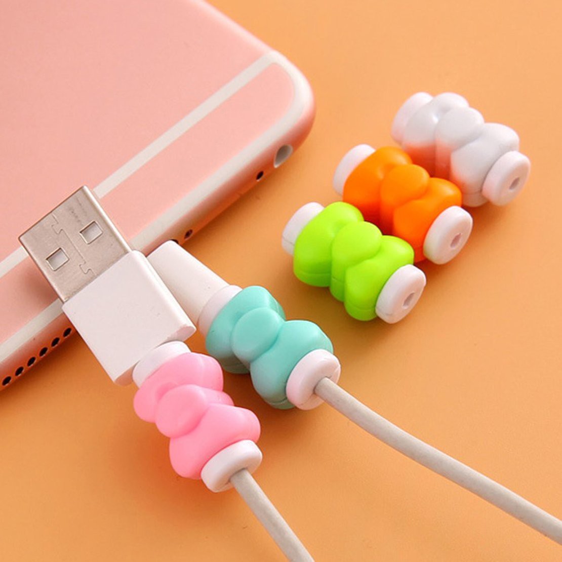 Set 99 Phụ Kiện Bảo Vệ Dây Cáp Hình Hoạt Hình Dễ Thương | BigBuy360 - bigbuy360.vn